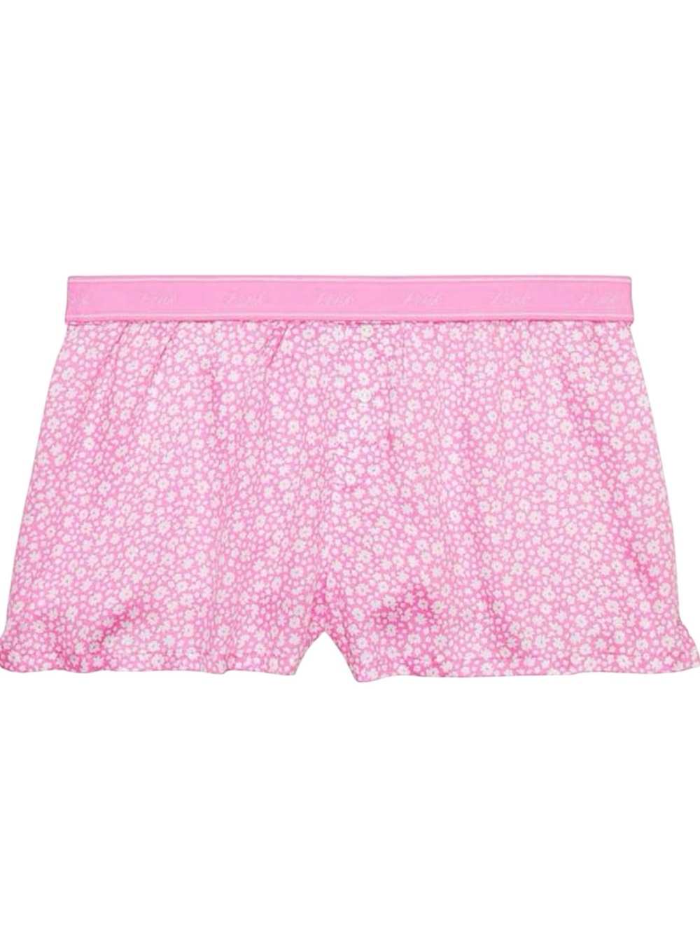 VS Pink M tencel boxy PJ shorts